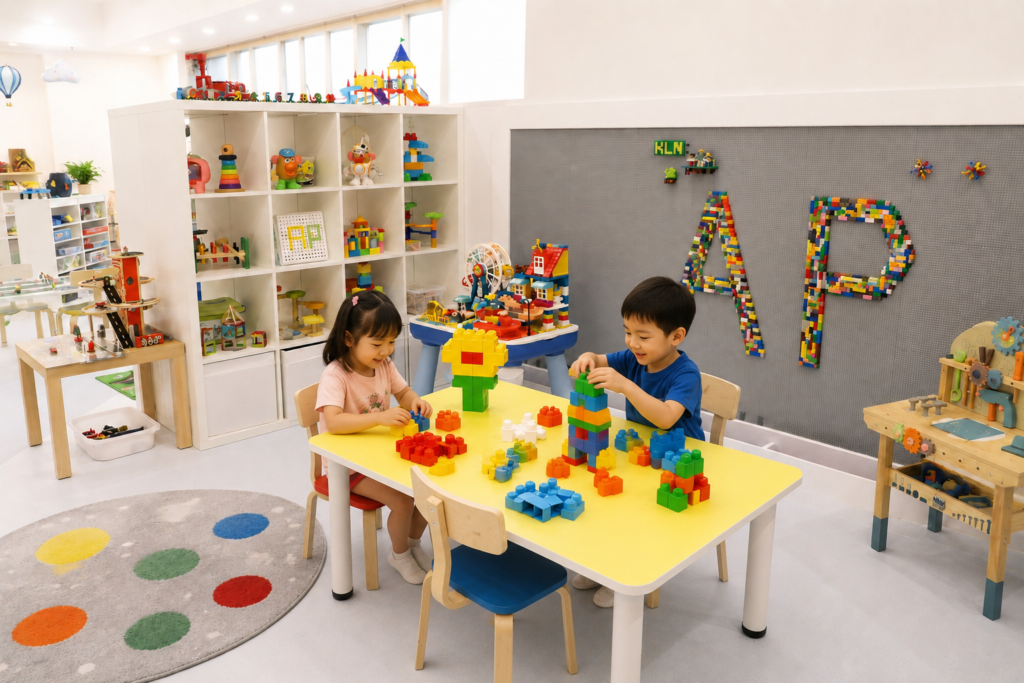AP kowloon Lego with kids